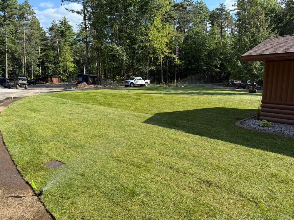 Gallery photos for Commercial Landscape Installation at Valvoline Oil Change in Wausau WI: Image #4