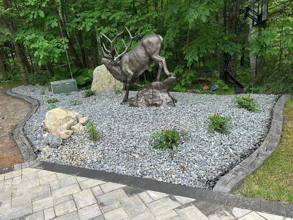 Gallery photos for Concrete Border Completion at Bass Lake with Premier Partners: Image #2