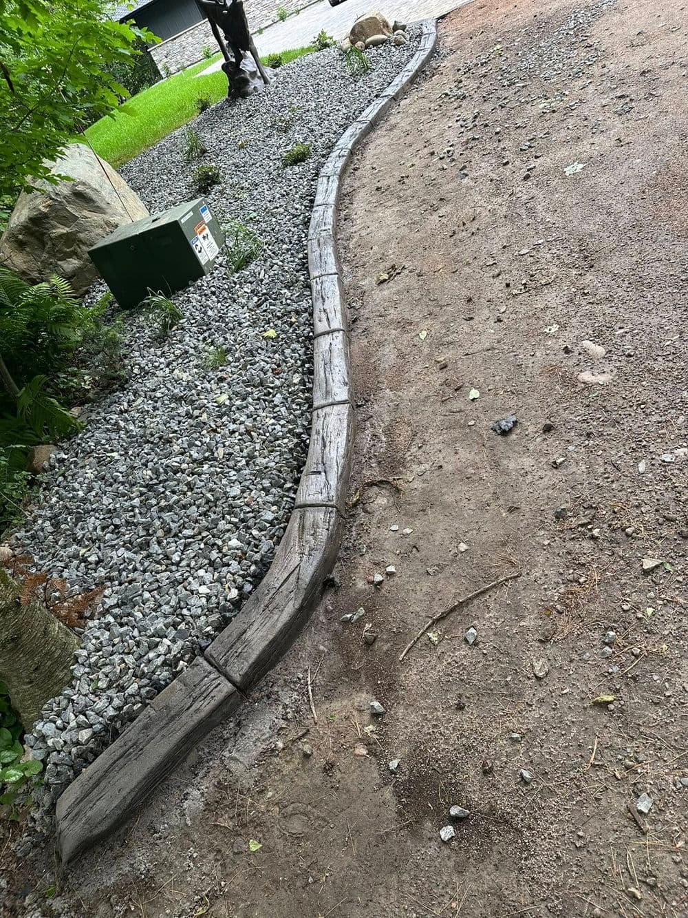 Gallery photos for Concrete Border Completion at Bass Lake with Premier Partners: Image #3