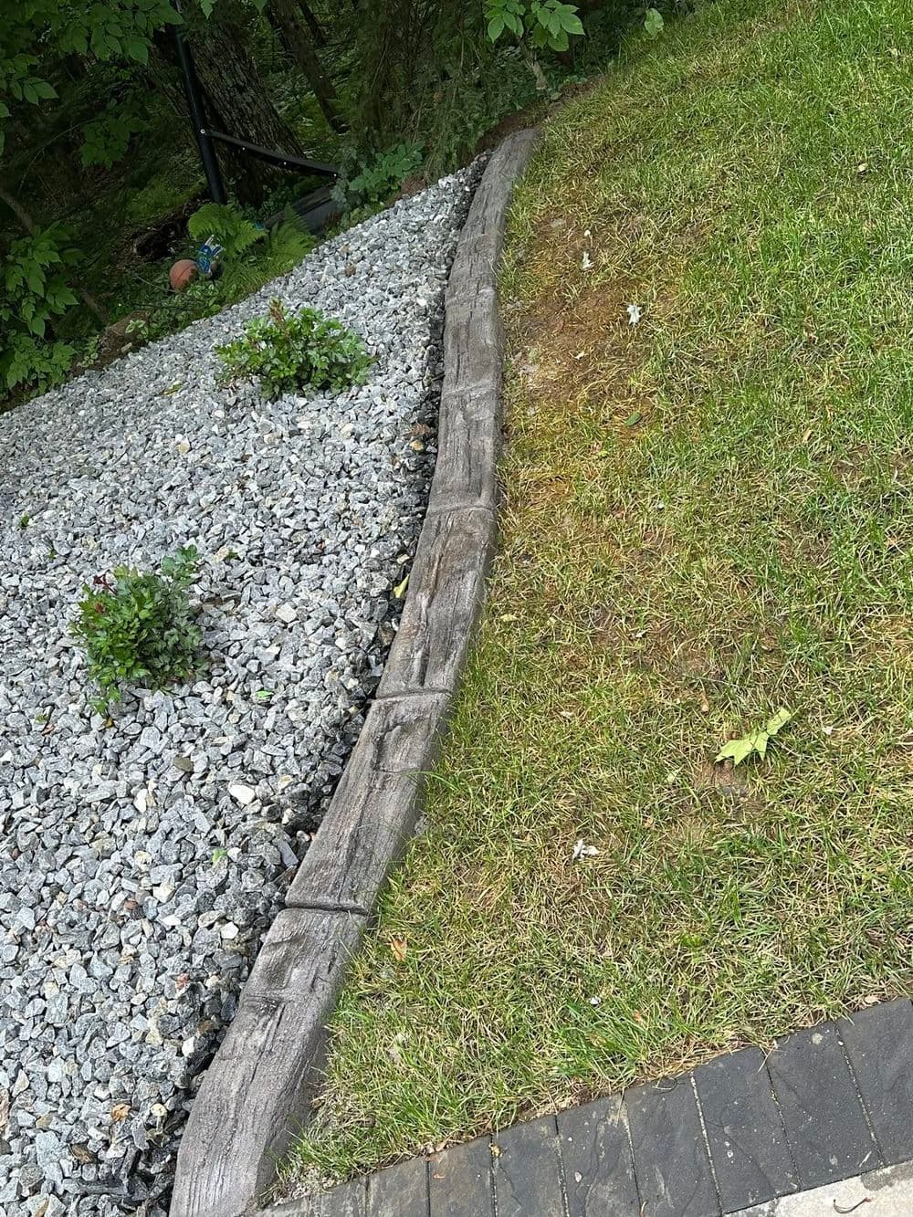 Gallery photos for Concrete Border Completion at Bass Lake with Premier Partners: Image #4