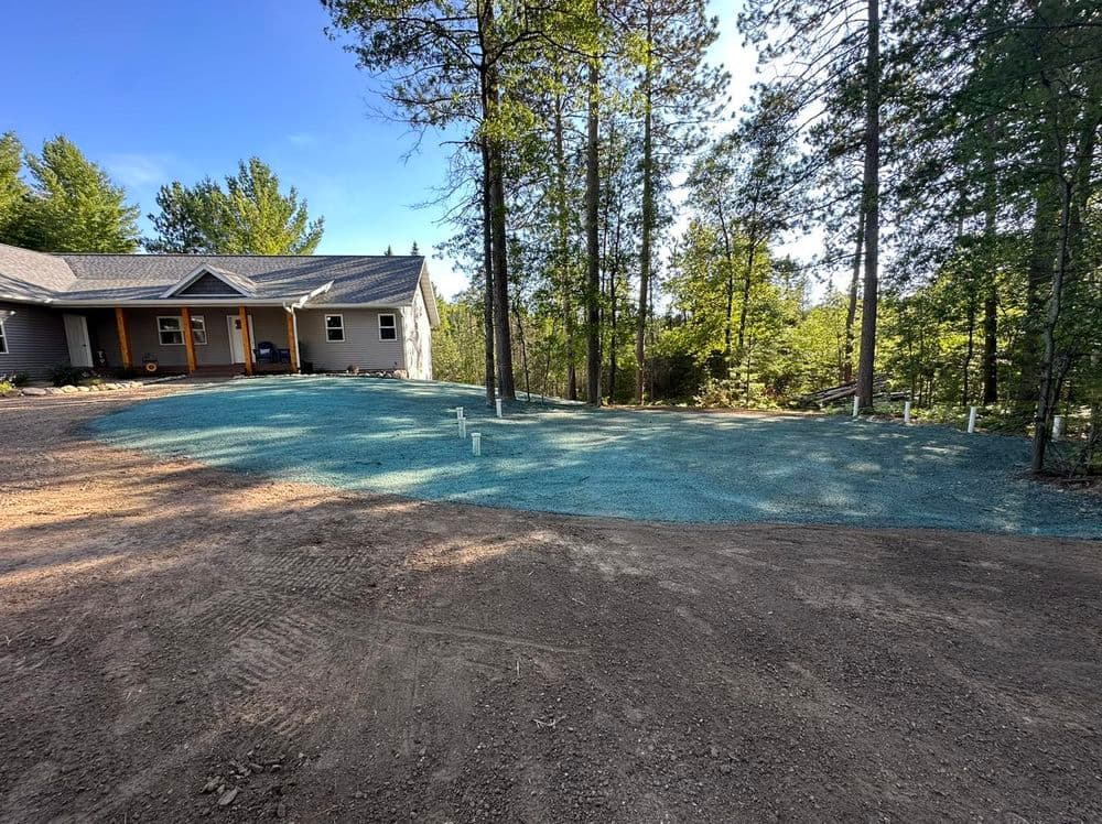 Gallery photos for Hydroseeding Success in Minocqua WI : Image #1
