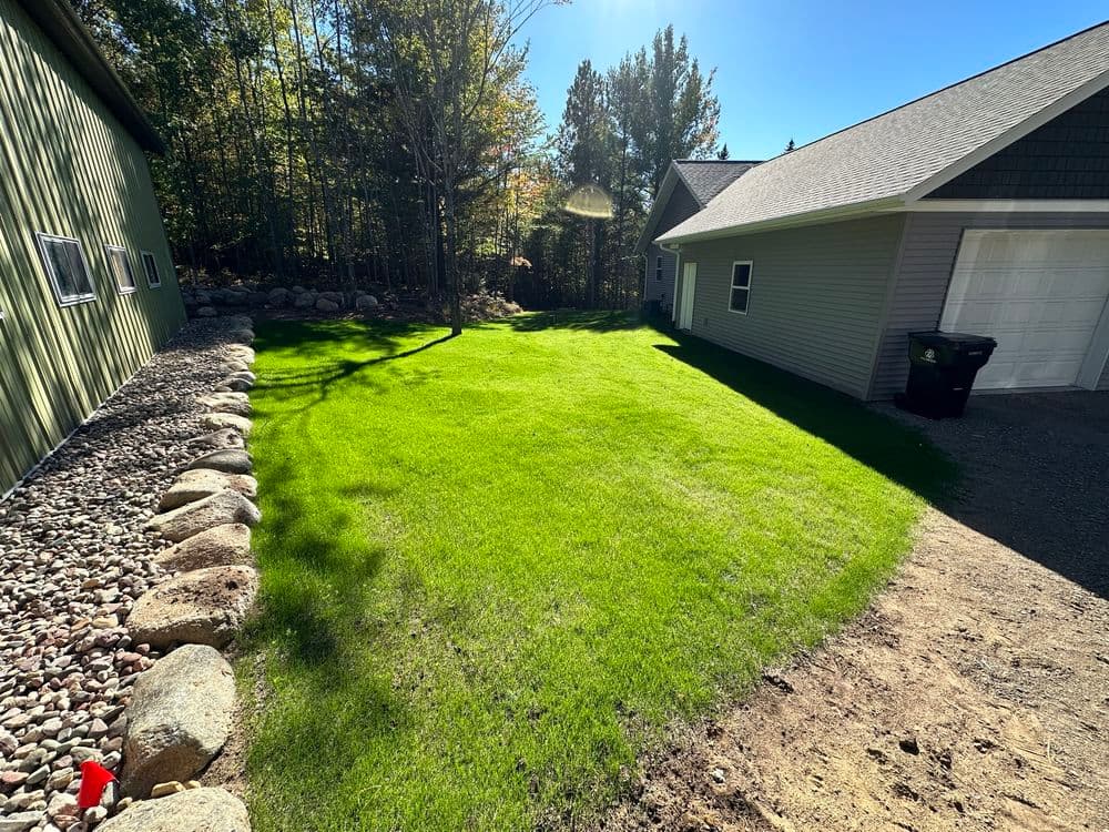 Gallery photos for Hydroseeding Success in Minocqua WI : Image #15