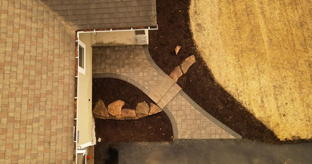 Stunning Paver Walkway and Patio Transformation in Rib Mountain WI image