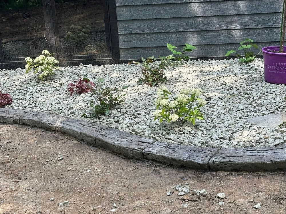 Gallery photos for Concrete Border Completion at Bass Lake with Premier Partners: Image #9