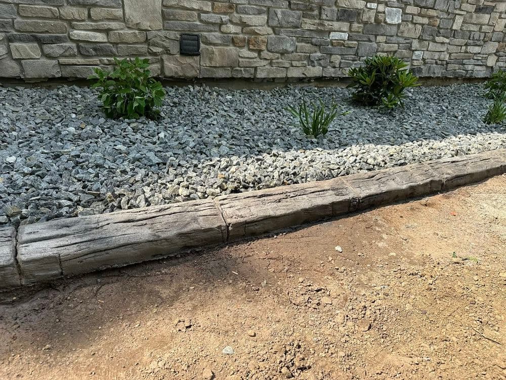 Gallery photos for Concrete Border Completion at Bass Lake with Premier Partners: Image #14