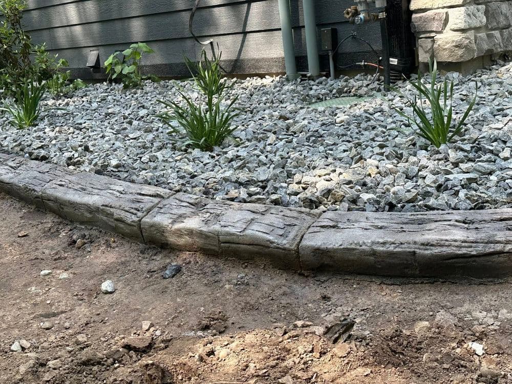 Gallery photos for Concrete Border Completion at Bass Lake with Premier Partners: Image #7