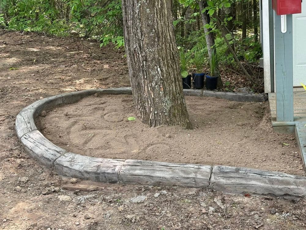 Gallery photos for Concrete Border Completion at Bass Lake with Premier Partners: Image #12